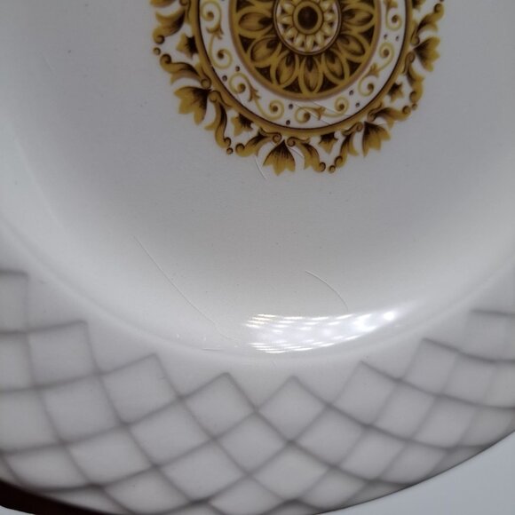 Gold Medallion Enoch Wedgwood (Tunstall) Ltd England Bread Butter Plate - Picture 3 of 5